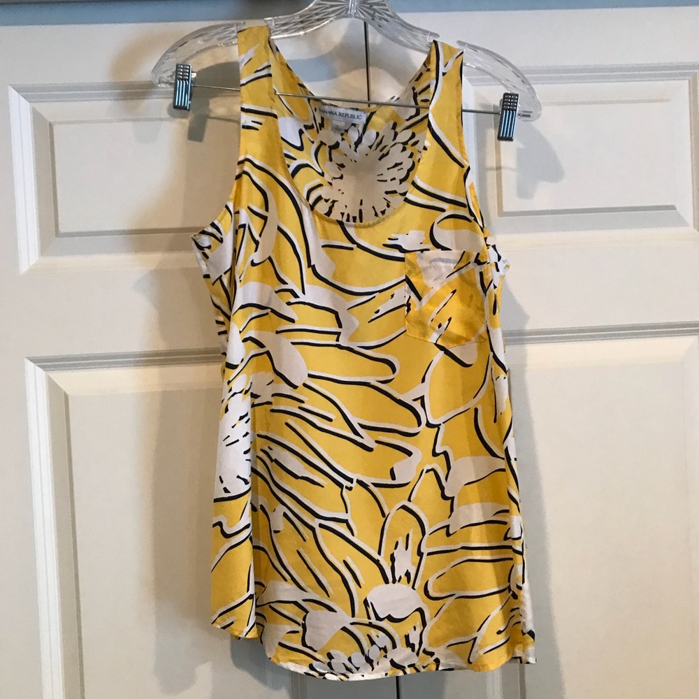 Silk tank top